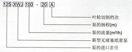 XWJ新型无堵塞纸浆泵